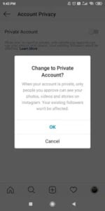 change privacy settings on instagram 7 150x300 1 - How to Change Privacy Settings on Instagram [4 Easy Methods]