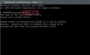 check disk 300x183 1 - How To Fix DPC Watchdog Violation error in Windows 10