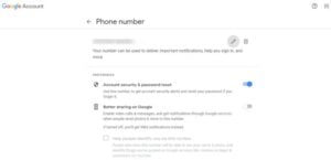 click on edit icon 300x145 1 - How to Change Phone Number on Gmail Account