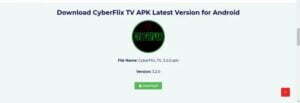 cyberflix tv 1 1 300x103 1 - Cyberflix TV Apk for Android Phone: Available Download New Version