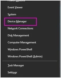 device manager 1 - How to Fix Audio Problems in Windows 10 No Sound
