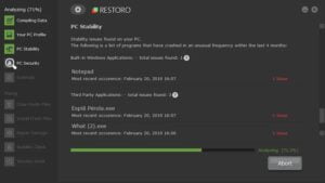 restoro scan 1 300x169 1 - How To Fix DPC Watchdog Violation error in Windows 10