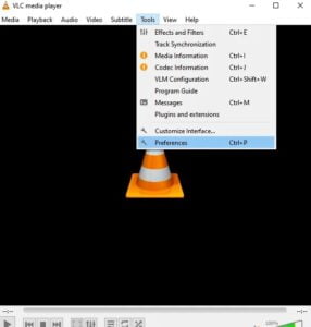 select preferences 286x300 1 - VLC Dark Mode – How to Enable it on Smartphone and PC