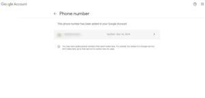 tap on forward arrow 300x144 1 - How to Change Phone Number on Gmail Account