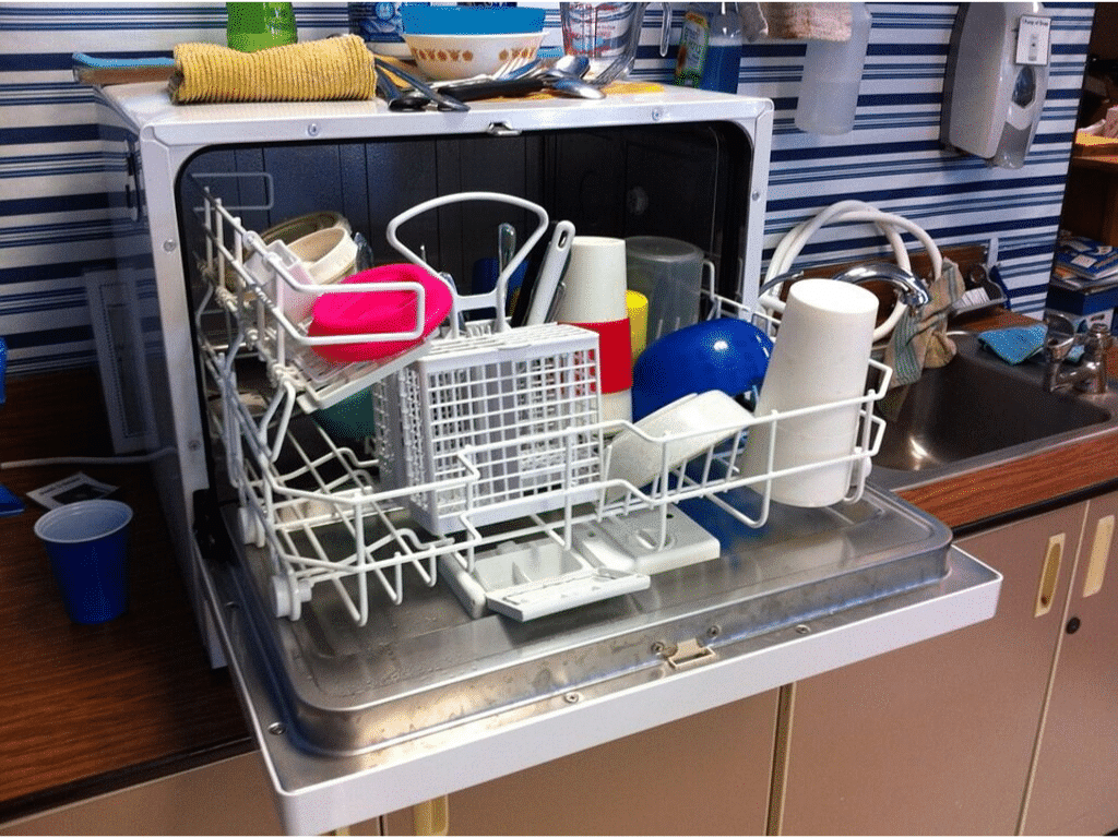 Clean your dishwasher